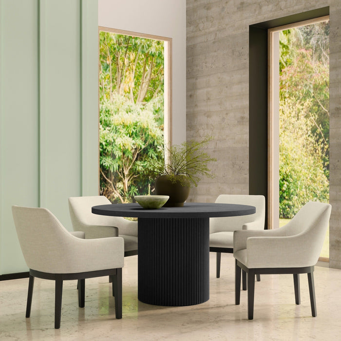 Alpine Furniture Reba Round Dining Table