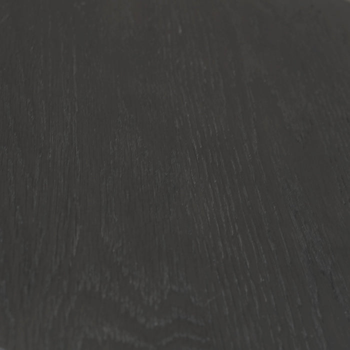 Alpine Furniture Cleo Reba Round End Table, Black