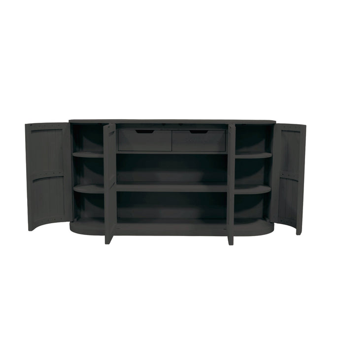 Alpine Furniture Reba Sideboard, Black