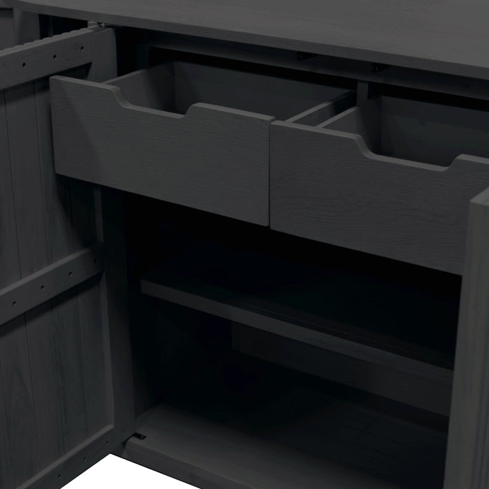 Alpine Furniture Reba Sideboard, Black