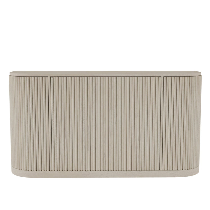 Alpine Furniture Reba Sideboard, White Wash