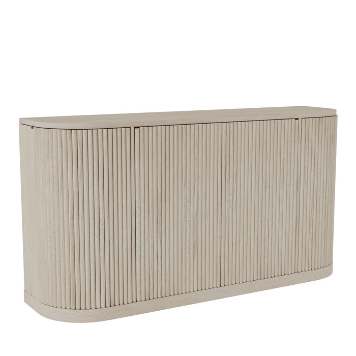 Alpine Furniture Reba Sideboard, White Wash
