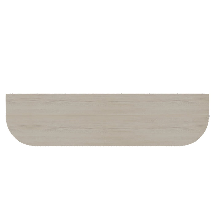 Alpine Furniture Reba Sideboard, White Wash