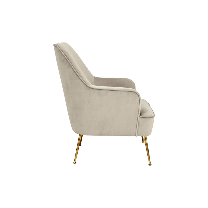 Alpine Furniture Rebecca Leisure Chair, Grey