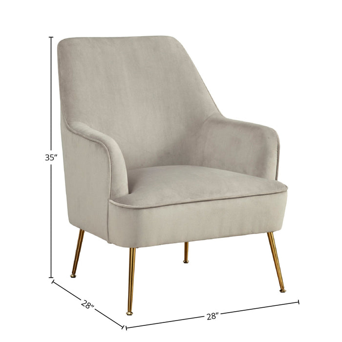Alpine Furniture Rebecca Leisure Chair, Grey