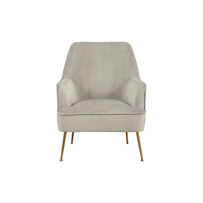 Alpine Furniture Rebecca Leisure Chair, Grey
