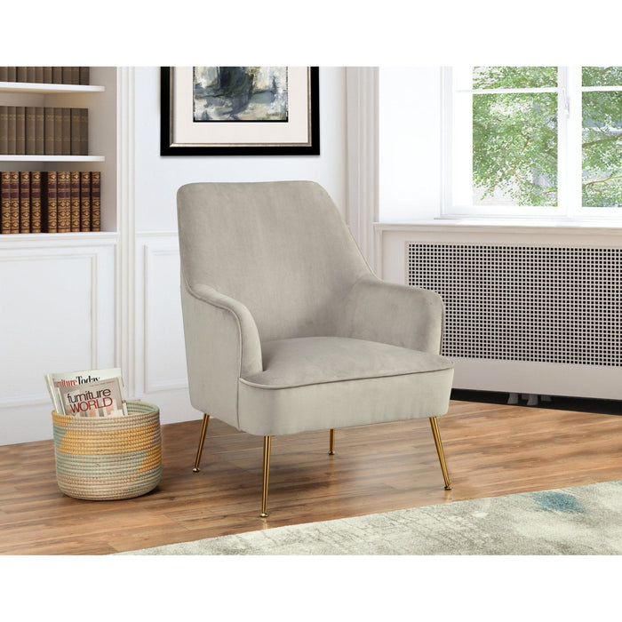 Alpine Furniture Rebecca Leisure Chair, Grey