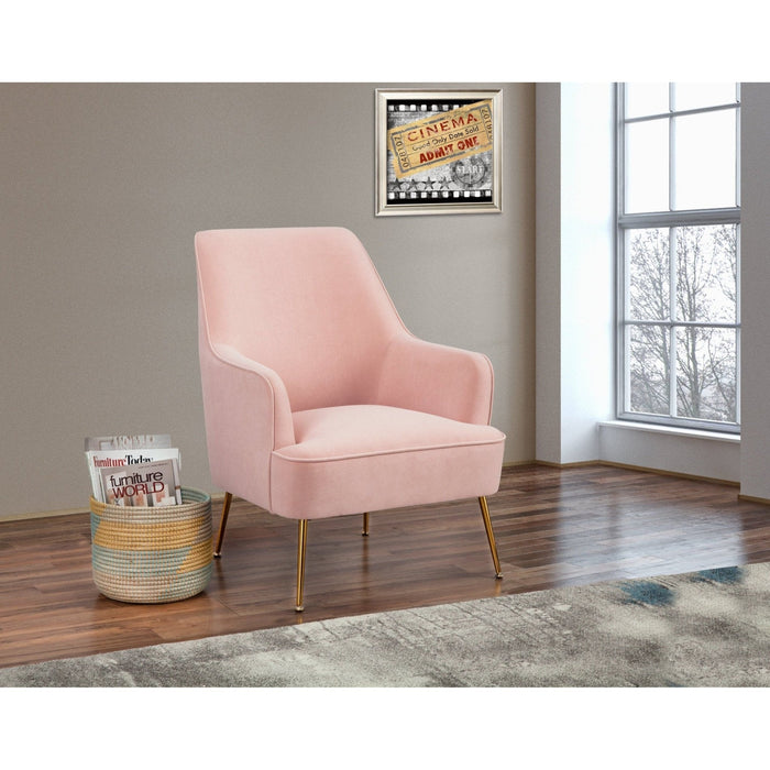 Alpine Furniture Rebecca Leisure Chair, Pink