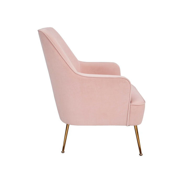 Alpine Furniture Rebecca Leisure Chair, Pink