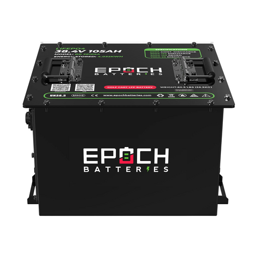 Epoch 36V 105Ah LiMax Series golf cart kit — front view
