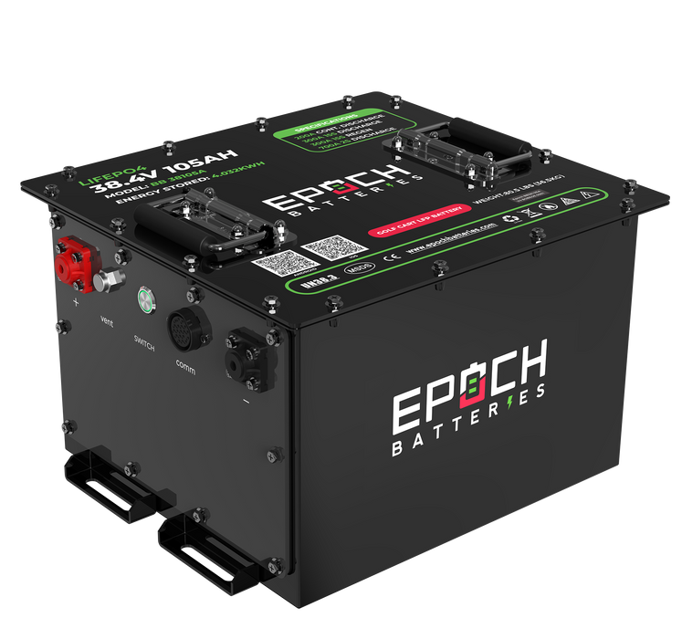 Epoch 36V 105Ah LiMax Series golf cart kit — dimensions and weight specifications