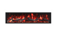 60" Electric Fireplace SYM-60-XT-LUMINA - detail close-up