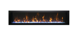 55" Electric Fireplace WM-SLIM-55 - side view