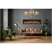 55" Electric Fireplace 102755-XT - front view
