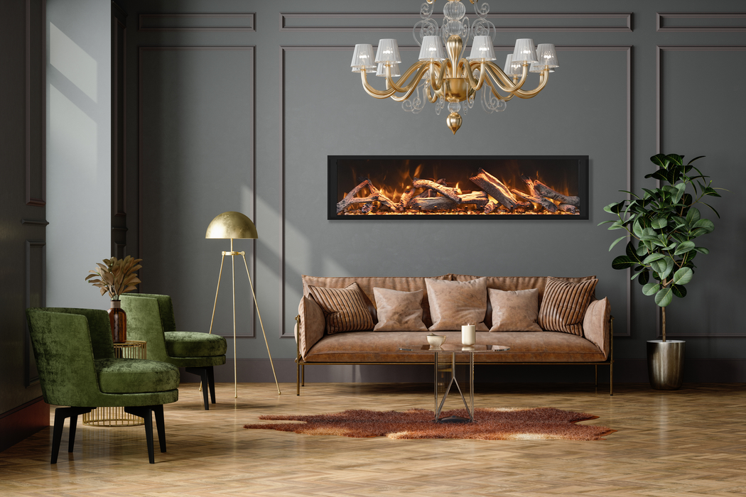 65" Electric Fireplace 102765-XT - angle view