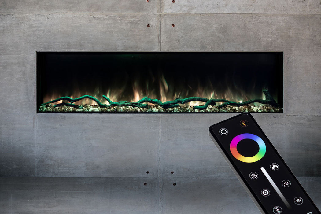 Modern Flames Landscape Pro Slim 80" Built In Linear Electric Fireplace Modern Flames
