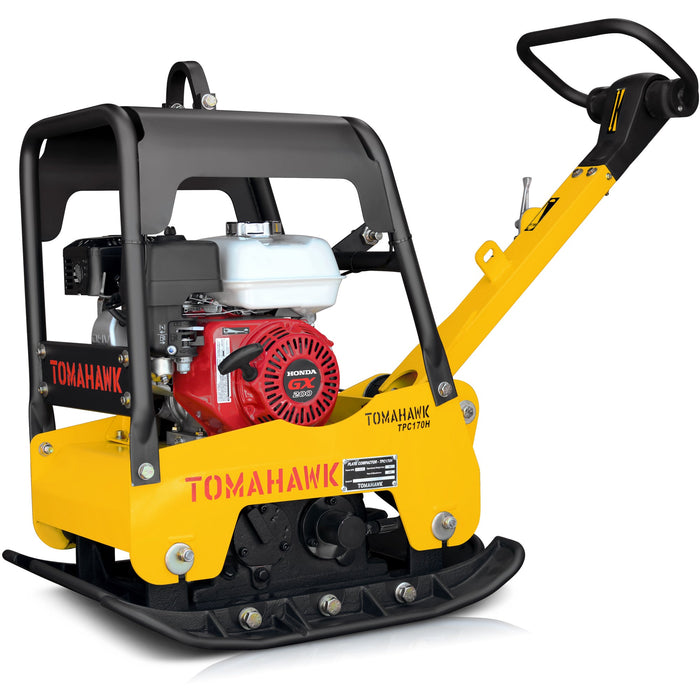 6.5 HP Honda Reverse Hydraulic Plate Compactor for Asphalt, Aggregate, Cohesive Soil Compaction - feature highlight