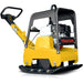6.5 HP Honda Reverse Hydraulic Plate Compactor for Asphalt, Aggregate, Cohesive Soil Compaction - front view