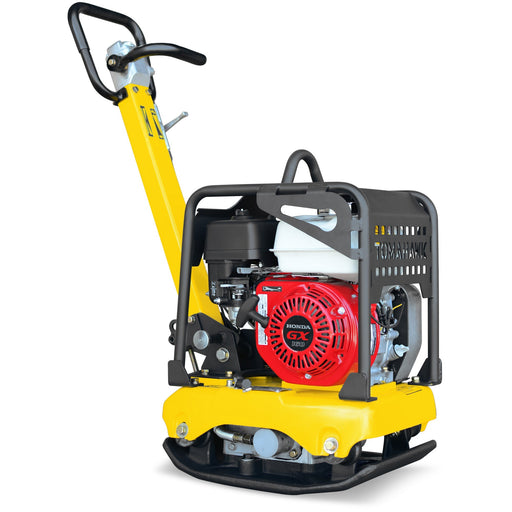 5.5 HP Honda Reverse Plate Compactor 19x14 Plate for Asphalt, Aggregate, Cohesive Soil Compaction - front view