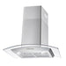 Cosmo 4-Piece Appliance Package - 30-Inch Gas Range, Wall Mount Range Hood, Dishwasher and Refrigerator in Stainless Steel (COS-4PKG-048) Cosmo