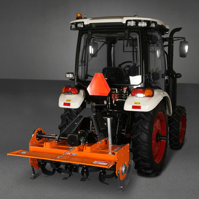 4FT 3-Point Gear Drive Rotary Tiller, 18-35HP Tractor, PTO Shaft Inclu — view 23