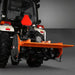 4FT 3-Point Gear Drive Rotary Tiller, 18-35HP Tractor, PTO Shaft Inclu — angle view