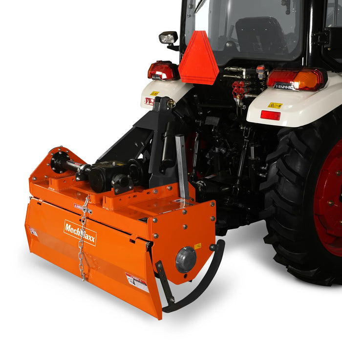 4FT 3-Point Gear Drive Rotary Tiller, 18-35HP Tractor, PTO Shaft Inclu — view 15