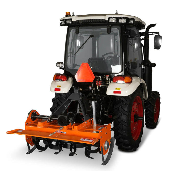4FT 3-Point Gear Drive Rotary Tiller, 18-35HP Tractor, PTO Shaft Inclu — view 9