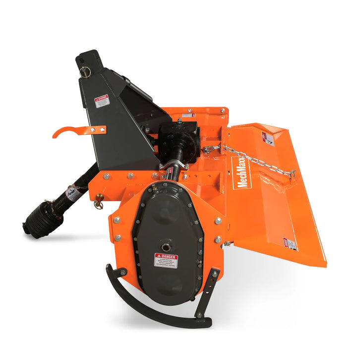 4.5FT 3-Point Gear Drive Rotary Tiller, 25-45HP Tractor, PTO Shaft Inc — view 13