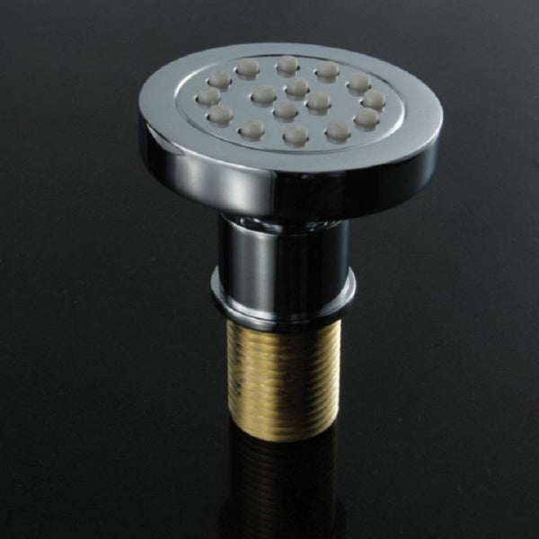 Cascada Showers Round Body Spray Jets Shower (16-Nozzle) - Solid Brass - View 11