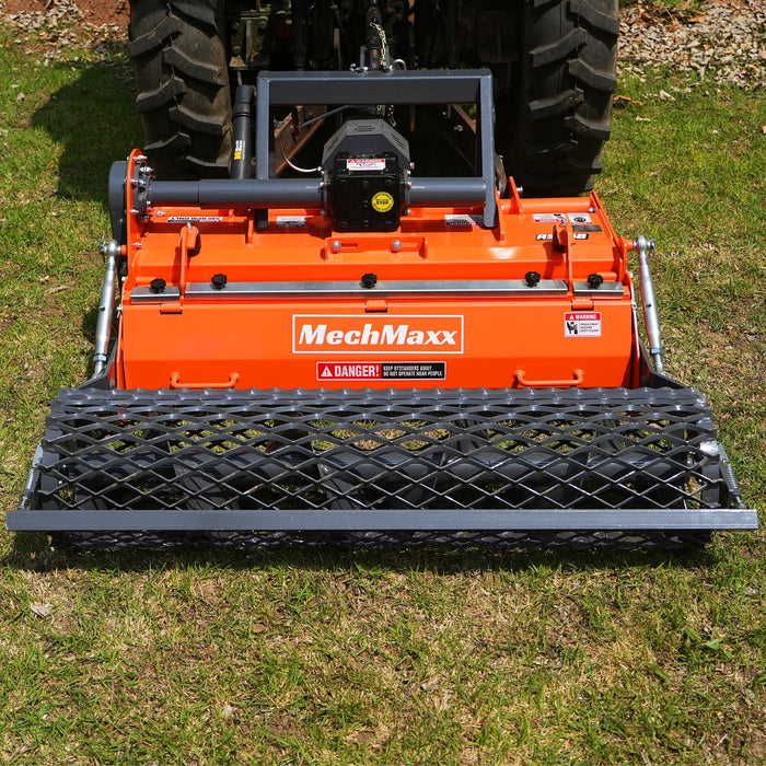 48 in Stone Burier Reverse Rotary Tiller,  3 Point Hitch Cat.1,  Chain — view 9