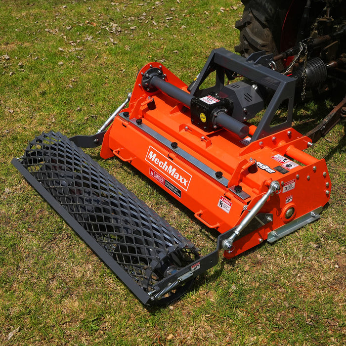 48 in Stone Burier Reverse Rotary Tiller,  3 Point Hitch Cat.1,  Chain — view 10