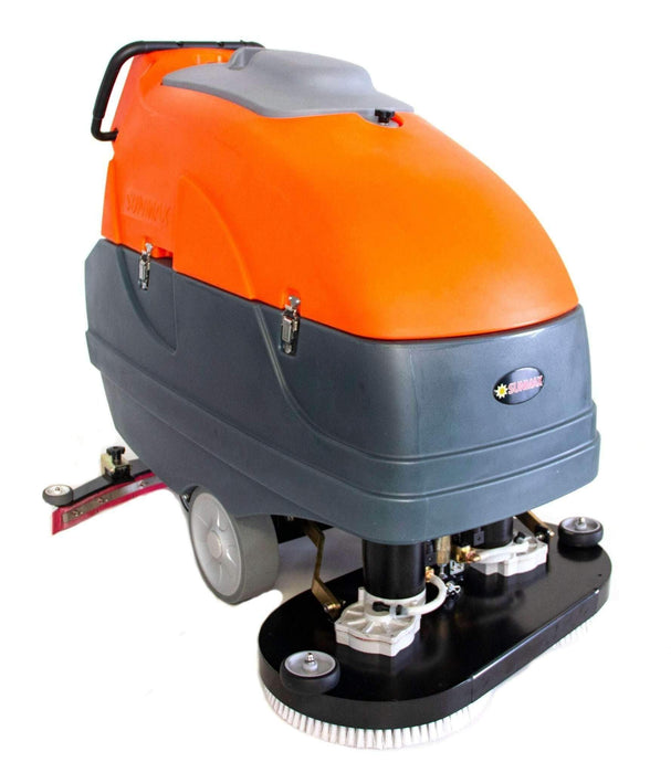 RT120 34" Self-Propelled Floor Scrubber Machine, 33-gal Tank, 75,000 sqft/h