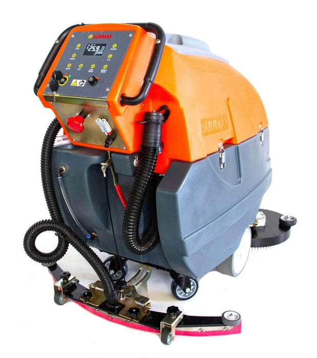 RT120 34" Self-Propelled Floor Scrubber Machine, 33-gal Tank, 75,000 sqft/h