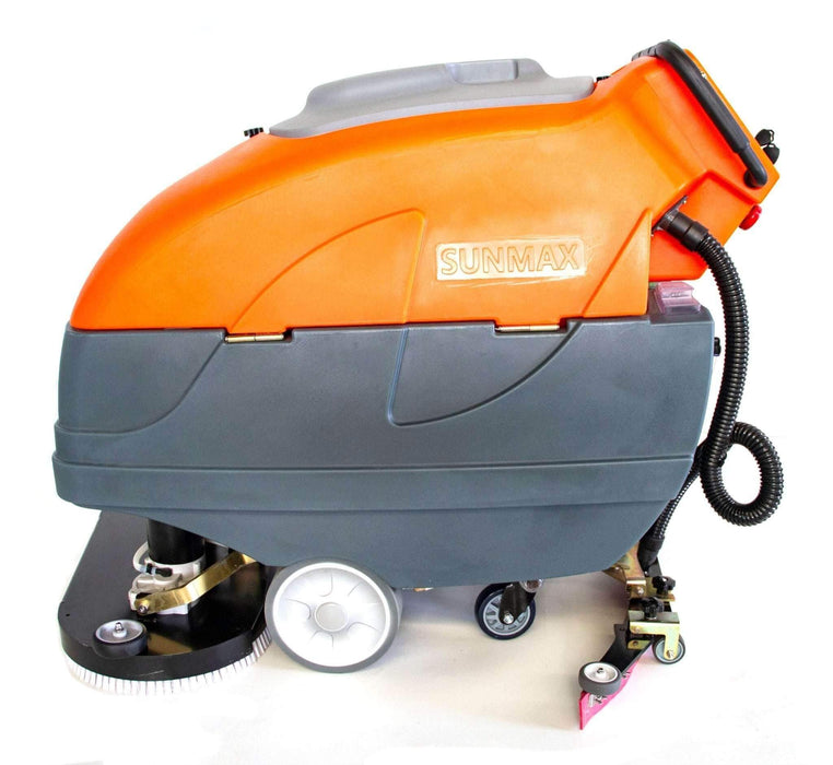 RT120 34" Self-Propelled Floor Scrubber Machine, 33-gal Tank, 75,000 sqft/h