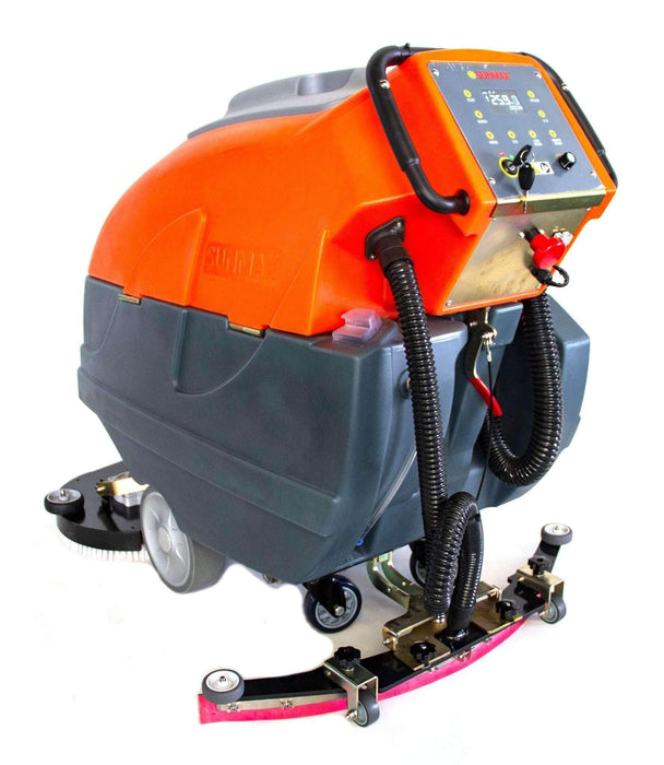 RT120 34" Self-Propelled Floor Scrubber Machine, 33-gal Tank, 75,000 sqft/h