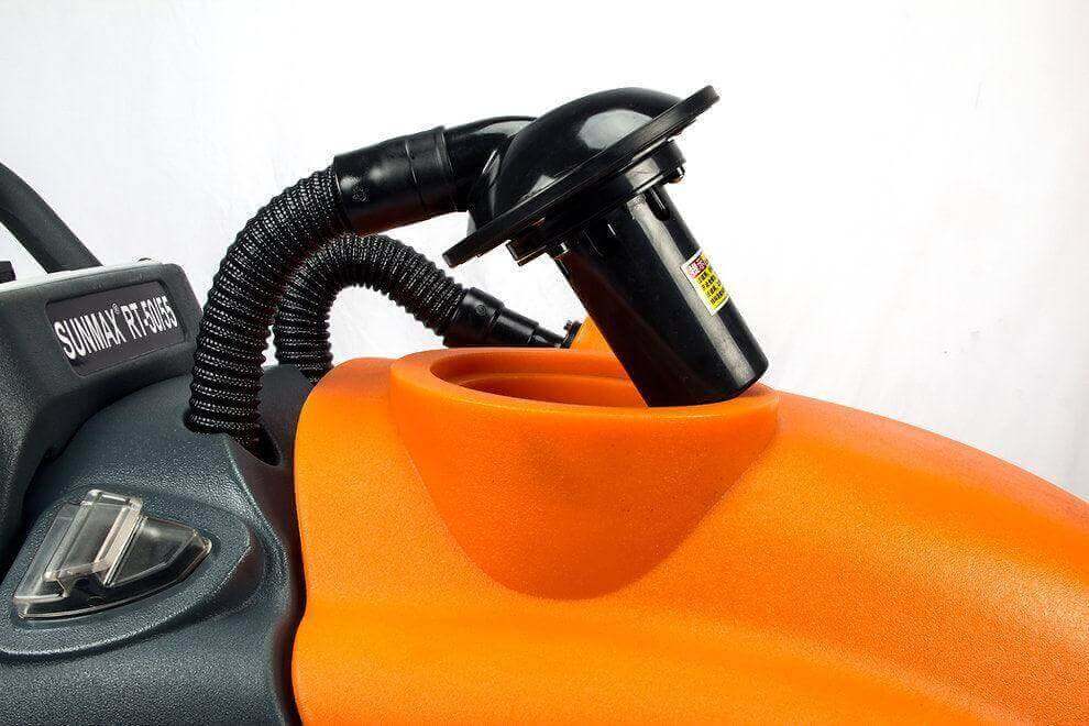 RT50 Walk-Behind Floor Scrubber – 22" Battery-Powered Commercial Floor Cleaning Machine, 14.5-Gal Recovery Tank, for Warehouse, School & Hospital