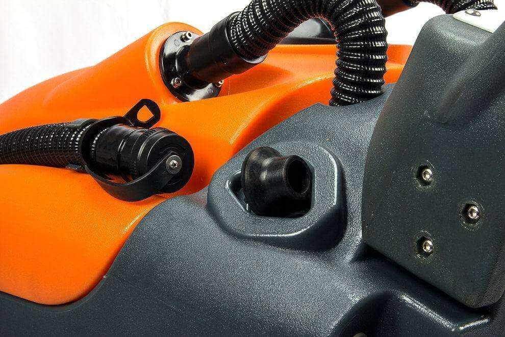 RT50 Walk-Behind Floor Scrubber – 22" Battery-Powered Commercial Floor Cleaning Machine, 14.5-Gal Recovery Tank, for Warehouse, School & Hospital