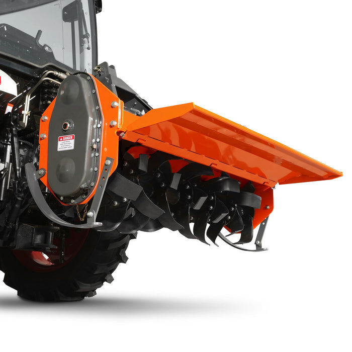 5FT 3-Point Gear Drive Rotary Tiller, 25-50HP Tractor, PTO Shaft Inclu — view 9