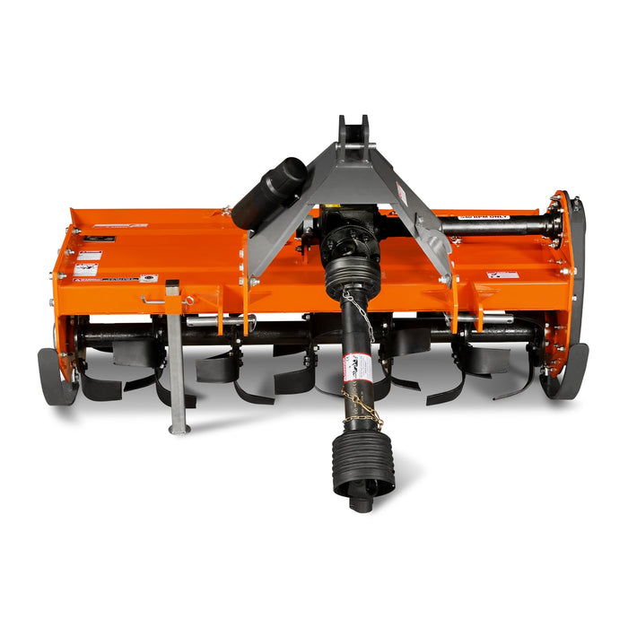 5FT 3-Point Gear Drive Rotary Tiller, 25-50HP Tractor, PTO Shaft Inclu — view 12
