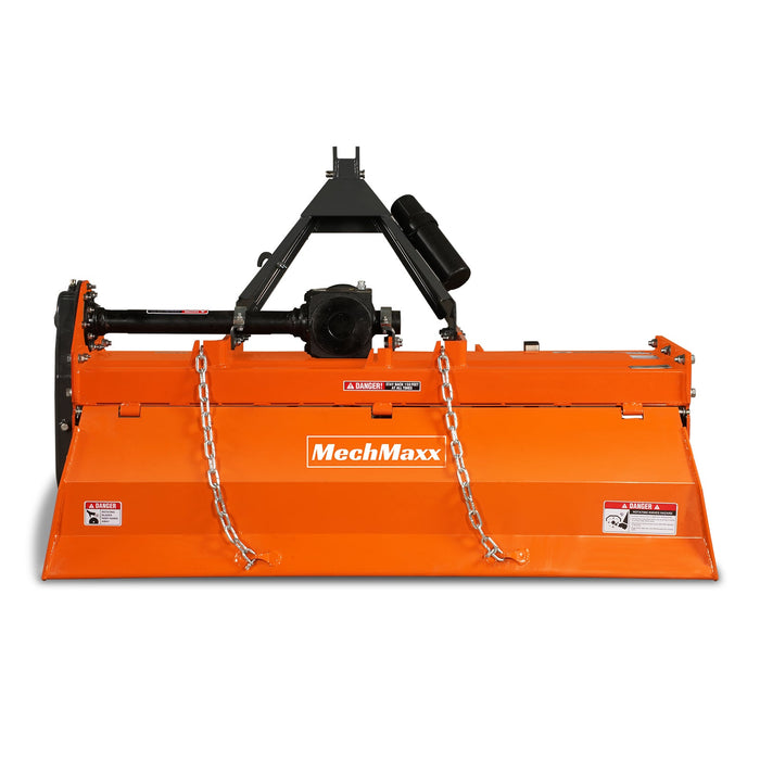 5FT 3-Point Gear Drive Rotary Tiller, 25-50HP Tractor, PTO Shaft Inclu — view 13