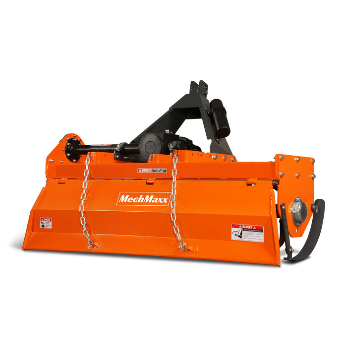 5FT 3-Point Gear Drive Rotary Tiller, 25-50HP Tractor, PTO Shaft Inclu — view 14