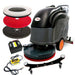 SUNMAX RT50D+ Self-Propelled Battery Powered Floor Scrubber Dryer, 22" Brush Cleaning Path, Lithium Battery