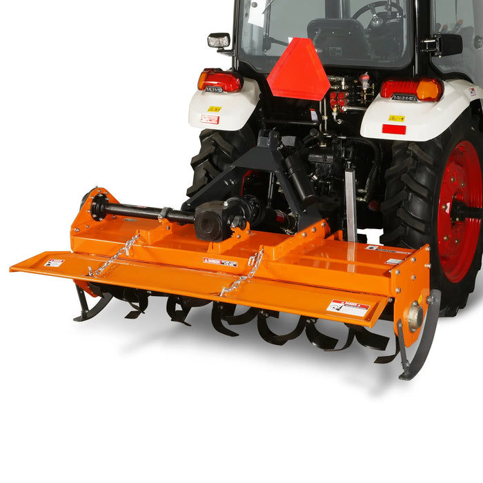 6FT 3-Point Gear Drive Rotary Tiller, 30-60HP Tractor, PTO Shaft Inclu — view 16