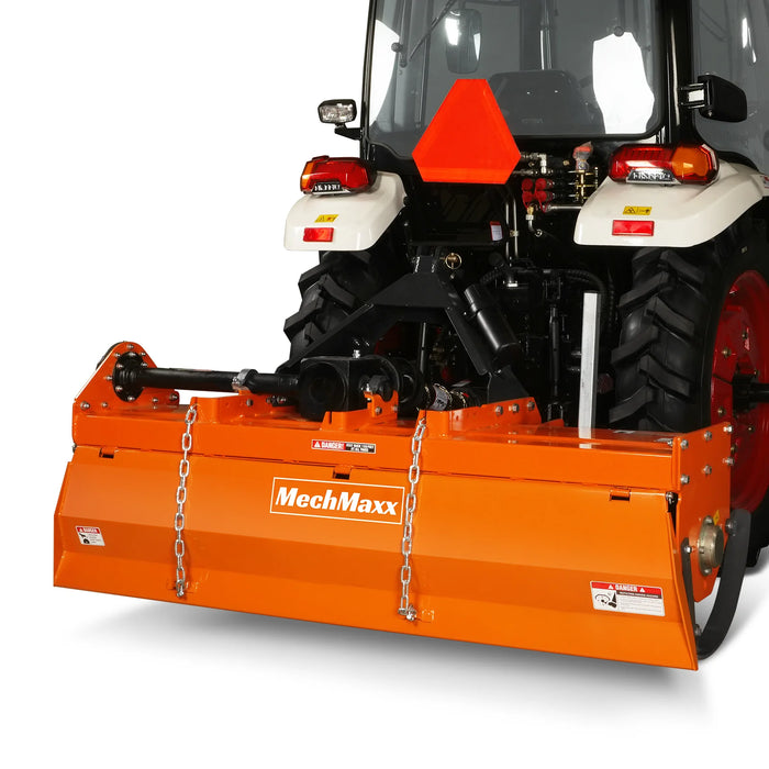 6FT 3-Point Gear Drive Rotary Tiller, 30-60HP Tractor, PTO Shaft Inclu — view 19