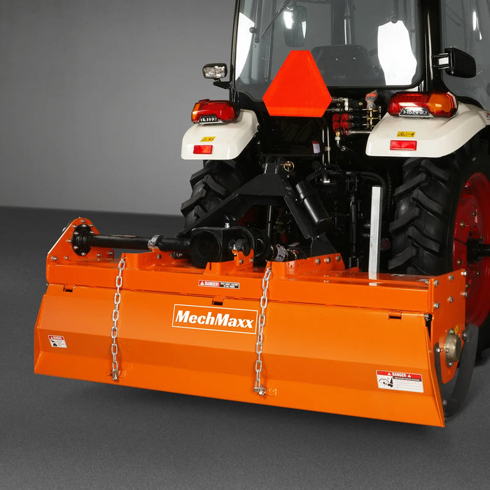 6FT 3-Point Gear Drive Rotary Tiller, 30-60HP Tractor, PTO Shaft Inclu — dimensions diagram
