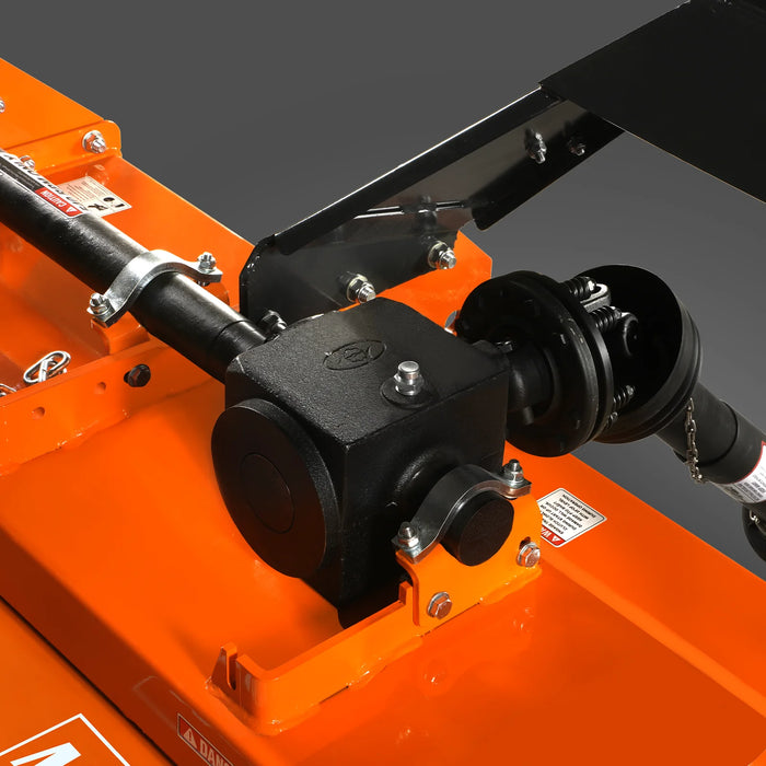 6FT 3-Point Gear Drive Rotary Tiller, 30-60HP Tractor, PTO Shaft Inclu — detail view