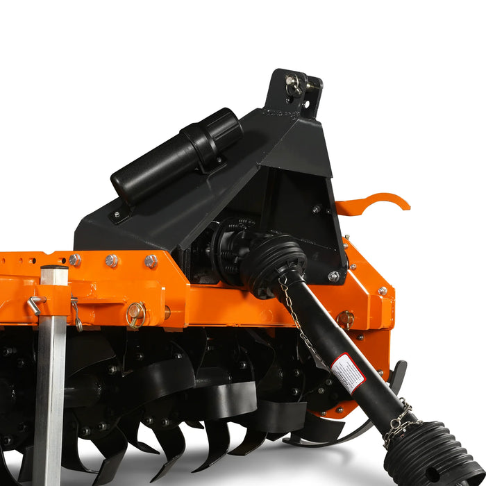 6FT 3-Point Gear Drive Rotary Tiller, 30-60HP Tractor, PTO Shaft Inclu — view 10