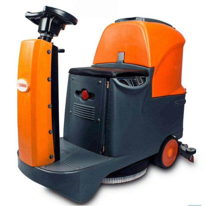 RT70+ Industrial Ride-On Floor Scrubber, 22" Brush Cleaning Path, Lithium Battery