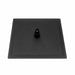 12inch rain head Big arc Wall Mounted Matte Black Shower System with single way Rough-in Valve Body and Trim - detail close-up